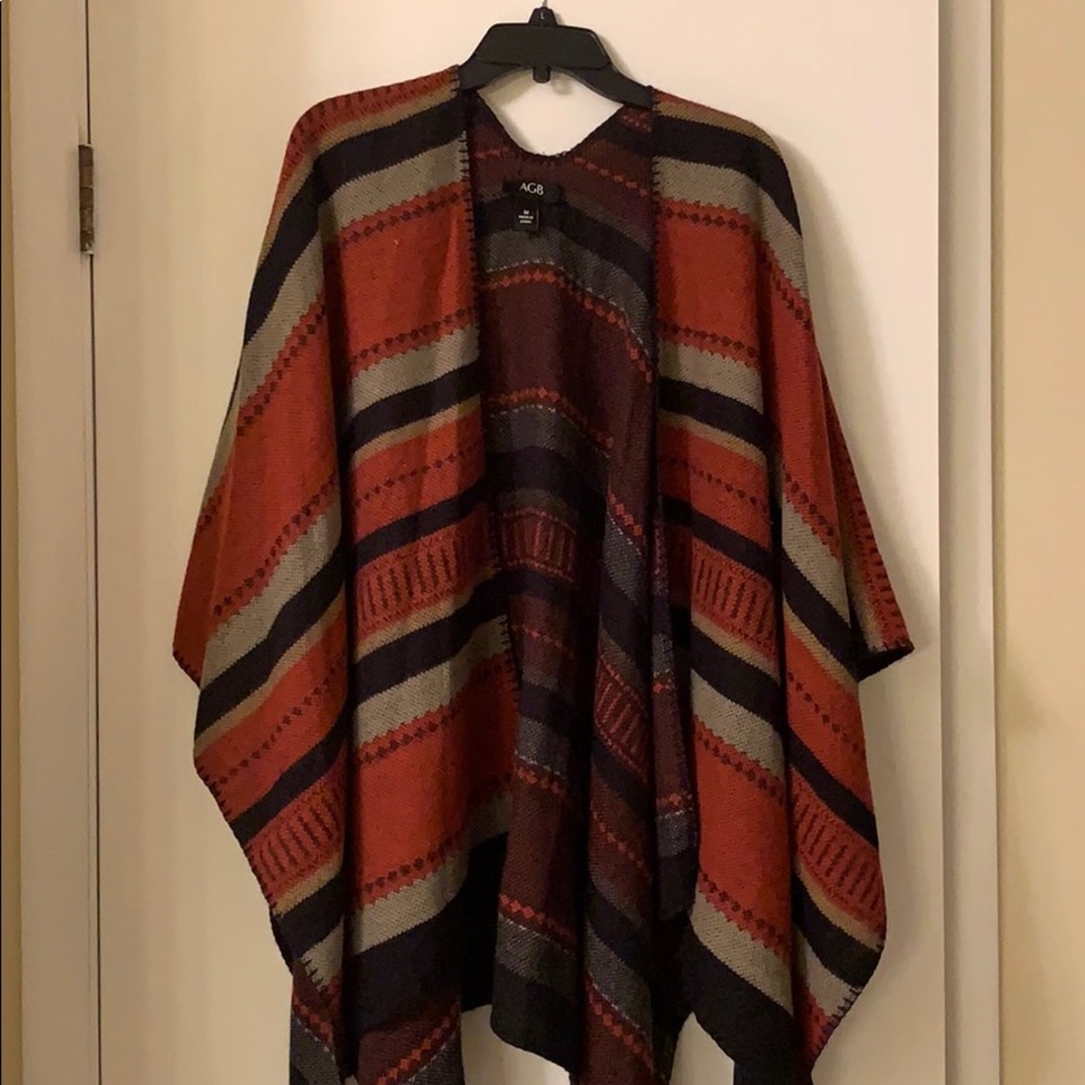 Cute poncho perfect for the fall